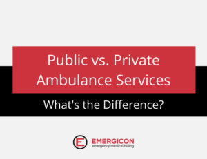 public vs private ambulance services - what's the difference