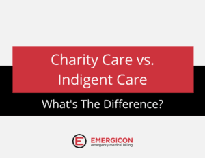 Charity Care vs. Indigent Care